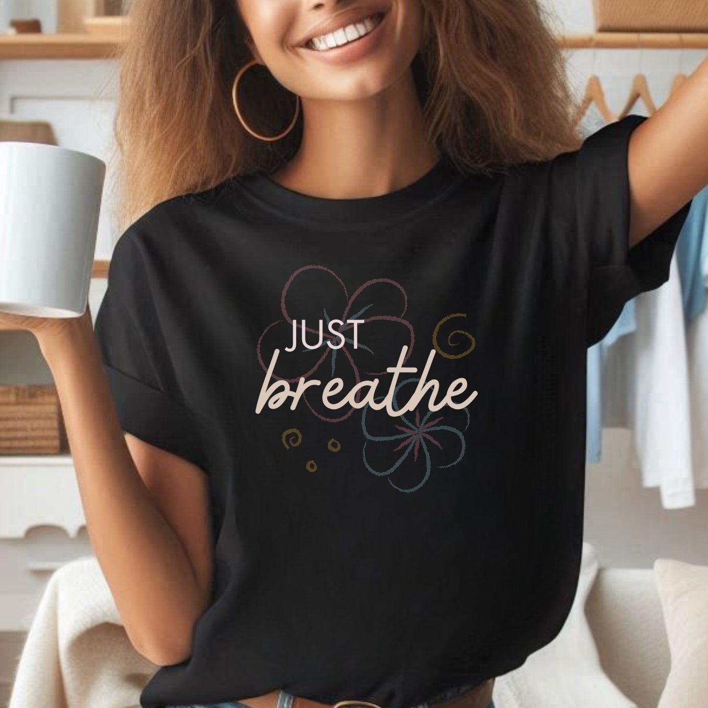 Just BREATHE tee